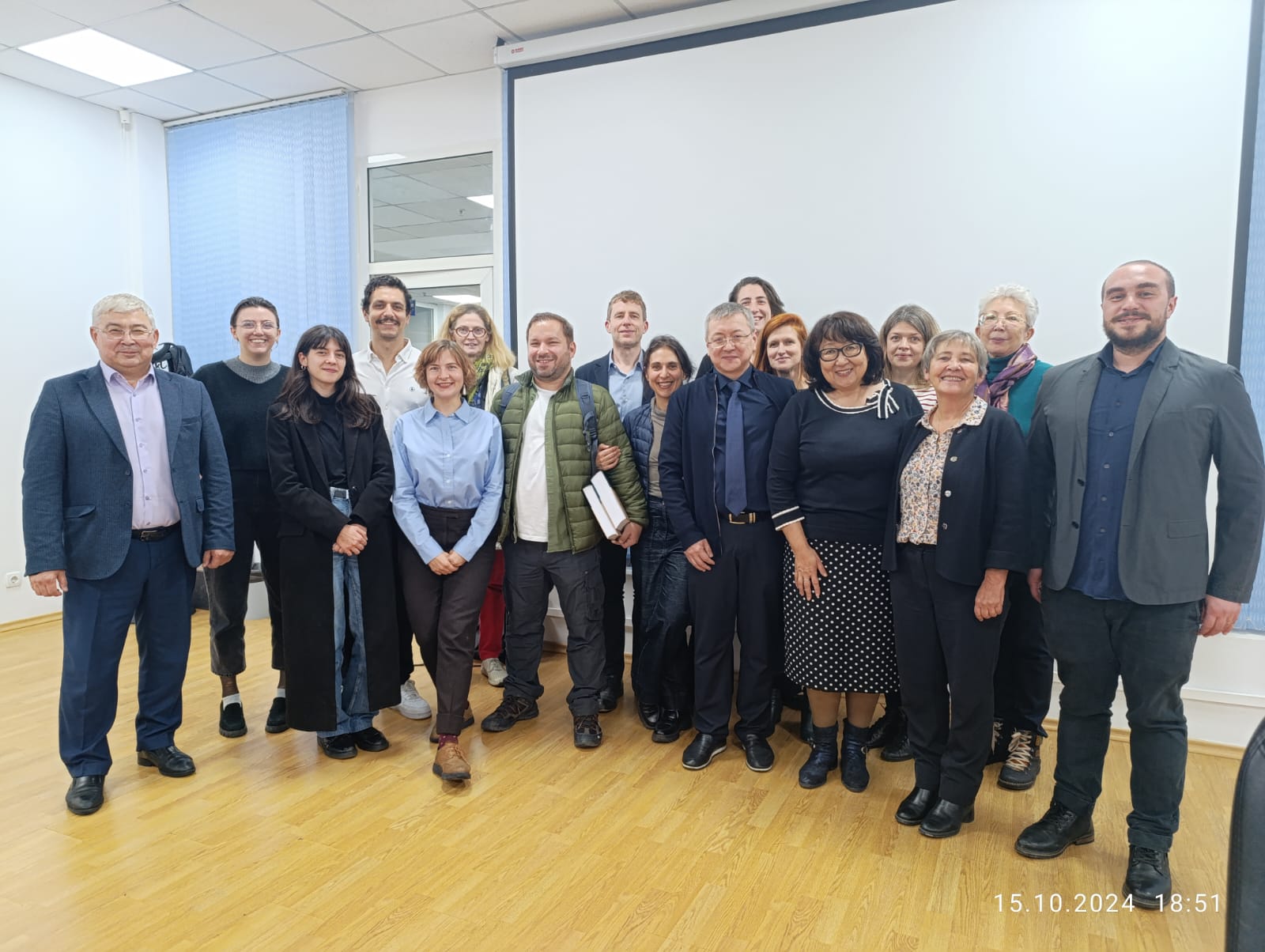 A group of French scholars visited the Institute for Humanities Studies ABDI